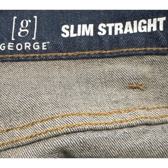 Men's Dark Denim Jeans 38X34 - Picture 3 of 6